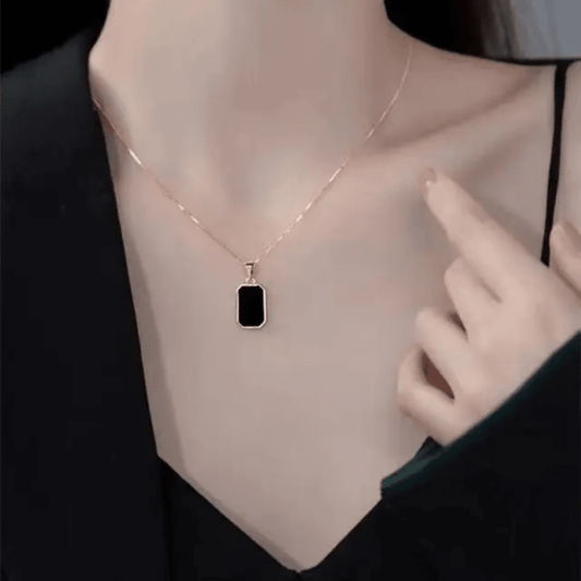 Black necklace